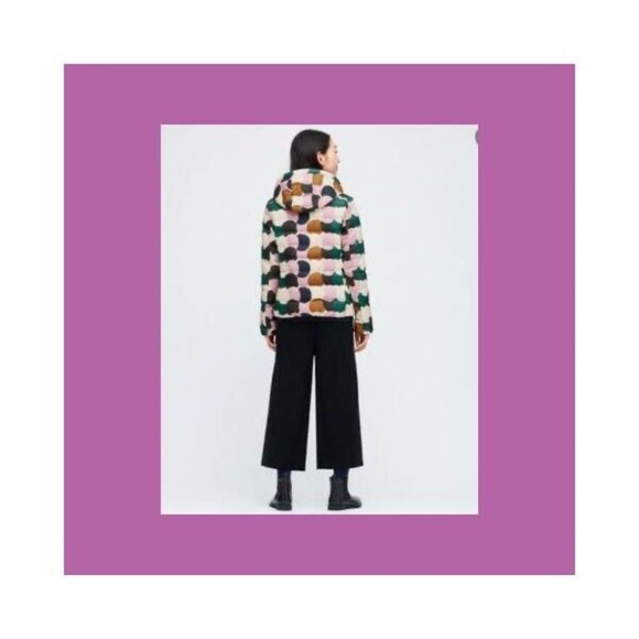 UNIQLO x MARIMEKKO Ultra Light Down Jacket Parka Coat L bubble quilted packable - Picture 5 of 9